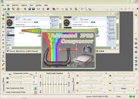 Advanced JPEG Compressor